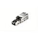 DANICOM S/FTP CAT6A Verktygslös RJ45-kontakt - för styv kärna