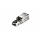 DANICOM S/FTP CAT7 Verktygslös RJ45-kontakt - för styv kärna