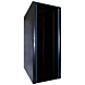 47U serverskåp med glasdörr 800x1200x2200mm (BxDxH)