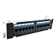 CAT5e UTP väggmonterad patchpanel - 12 portar
