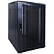 18U serverskåp med perforerad dörr 600x800x1000mm (BxDxH)