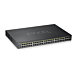 Zyxel 48-portars GS1920 smart hanterad PoE+-switch