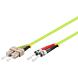 Fiberoptisk kabel SC-ST OM5 (laseroptimerad) 5m