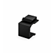 Keystone blindmodul, set om 4, svart