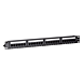 CAT5e UTP patchpanel - 24 portar