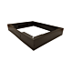 Bas för 19 tums serverskåp 600x1200x150mm (BxDxH)