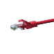 UTP CAT5e patchkabel 50m röd - 100% koppar