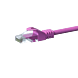 UTP CAT5e patchkabel 1,50m rosa - 100% koppar