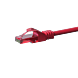 UTP CAT6 patchkabel 7,5m röd - 100% koppar