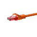 UTP CAT6 patchkabel 3m orange - 100% koppar