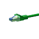 CAT6a S/FTP (PIMF) patchkabel 10m grön