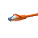 CAT6a S/FTP (PIMF) patchkabel 7,50 m orange