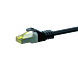 Cat7 S/FTP (PIMF) patchkabel 10m svart