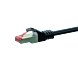 CAT6 S/FTP (PIMF) patchkabel 50m svart