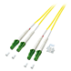 OS2 duplex fiberoptisk kabel LC/APC-LC/APC 20m