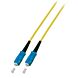 OS2 simplex fiberoptisk kabel SC-SC 0,50m