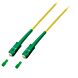 OS2 simplex fiberoptisk kabel SC/APC-SC/APC 1m