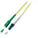 OS2 simplex fiberoptisk kabel SC/APC-LC 2m