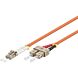Fiberoptisk kabel LC-SC OM2 2m
