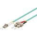 Fiberoptisk kabel LC-SC OM3 0,50m