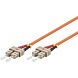Fiberoptisk kabel SC-SC OM2 15m