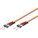 Fiberoptisk kabel ST-ST OM2 2m