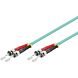 Fiberoptisk kabel ST-ST OM3 10m