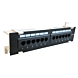 CAT6 UTP väggmonterad patchpanel - 12 portar