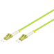 Fiberoptisk kabel LC-LC OM5 (laseroptimerad) 1m