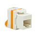 CAT6a UTP Keystone Connector - Verktygslös vridning