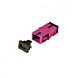 Multimode keystone-koppling SC-SC simplex lila