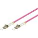 Fiberoptisk kabel LC-LC OM4 7m