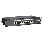 10 tum CAT5e FTP patchpanel - 8 portar