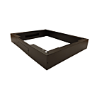 Bas för 19 tums serverskåp 600x600x150mm (BxDxH)