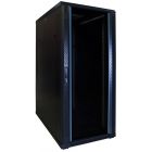 27U serverskåp med glasdörr 600x1000x1400mm (BxDxH)