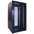 22U serverskåp med perforerad dörr 600x600x1200mm (BxDxH)