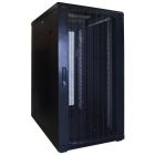 22U serverskåp med perforerad dörr 600x800x1200mm (BxDxH)