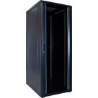 32U serverskåp med glasdörr 600x800x1600mm (BxDxH)
