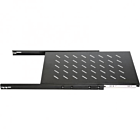 Utdragbar hylla för 1200 mm djupa serverskåp - 1U