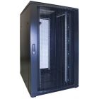 27U serverskåp med perforerad dörr 800x1000x1400mm (BxDxH)