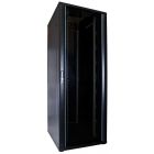 47U serverskåp med glasdörr 800x1000x2200mm (BxDxH)