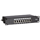 10 tum CAT6 FTP patchpanel - 8 portar