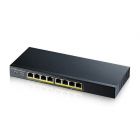 Zyxel 8-portars GS1900 smart hanterad PoE+-switch