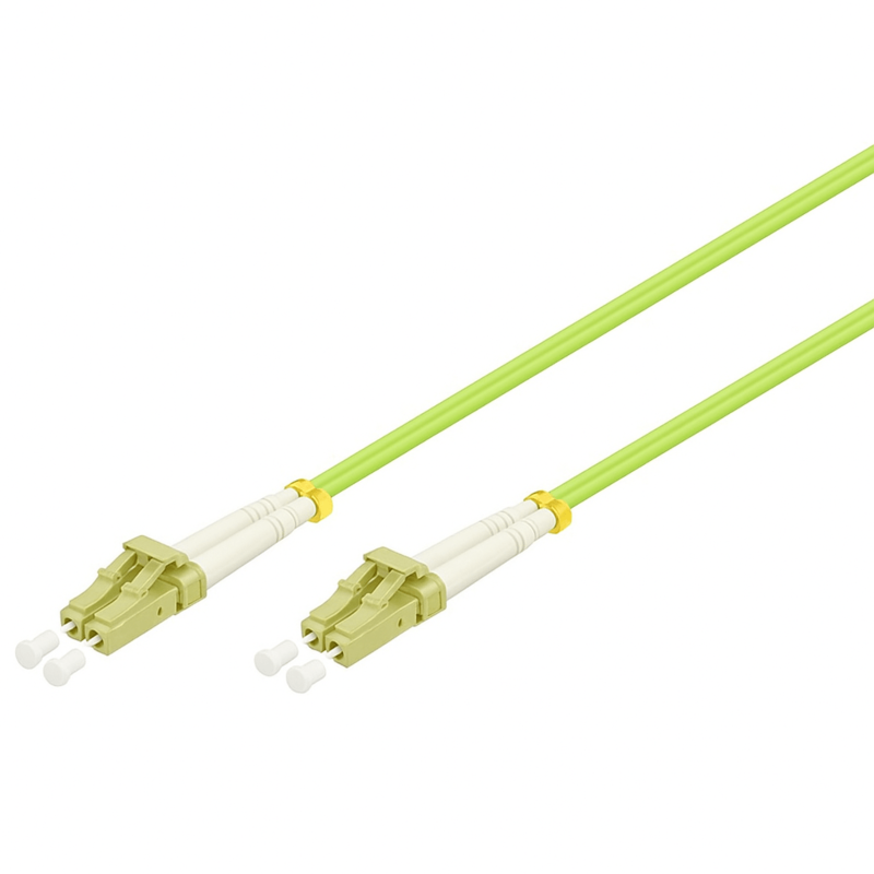 Fiberoptisk kabel LC-LC OM5 (laseroptimerad) 0,50m