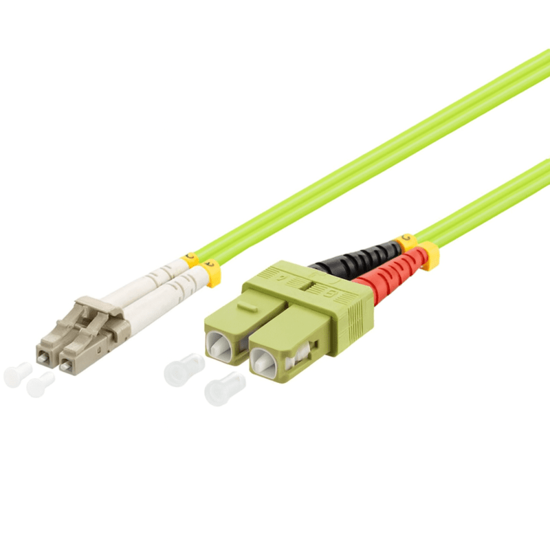 Fiberoptisk kabel LC-SC OM5 (laseroptimerad) 7,5m
