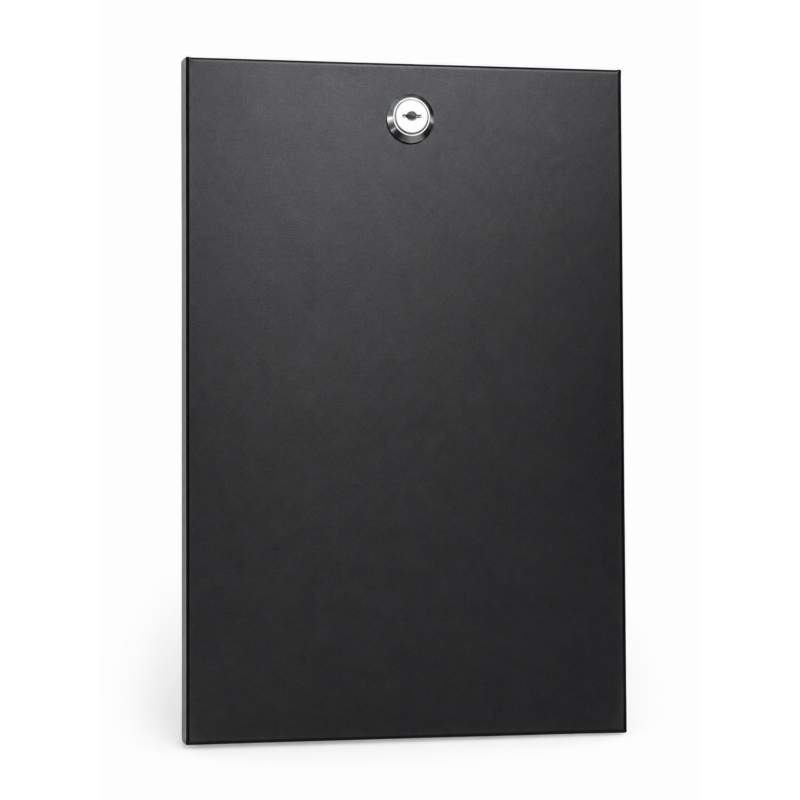 12U sidopanel för 10" serverrack - 310mm djup med lås