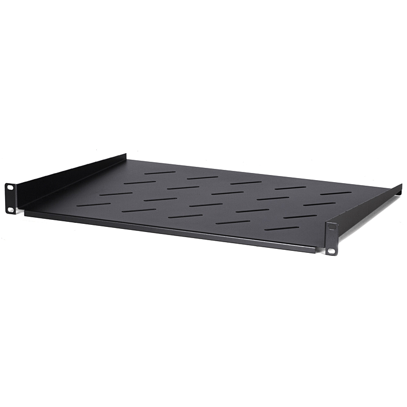 1U Hylla för 450 mm djupa väggskåp - 350 mm djup (max. 8 kg)
