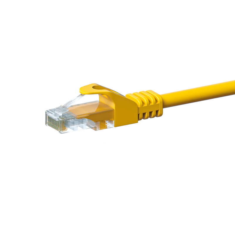CAT5e UTP patchkabel 5m gul - CCA