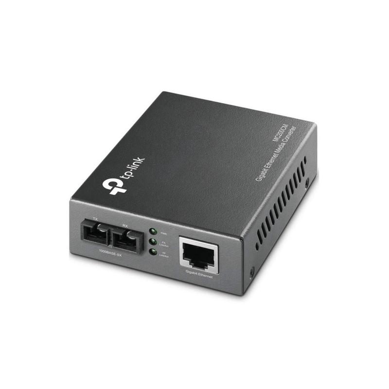 Fiberoptisk omvandlare TP-Link MC200CM multimode 850nm SC