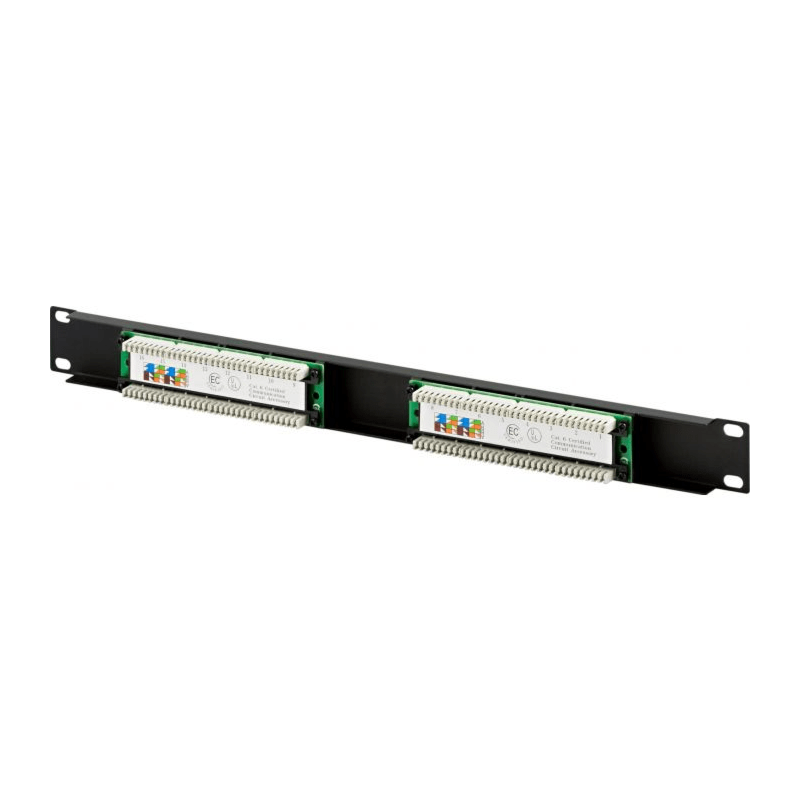 CAT5e UTP patchpanel - 16 portar